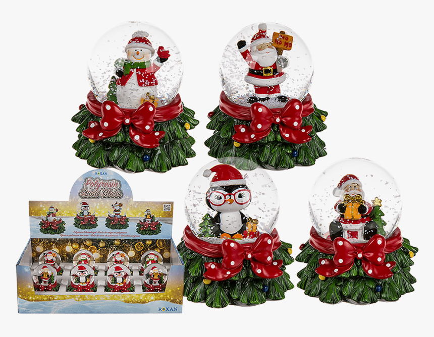 Noel Babalı Kar Küresi, HD Png Download