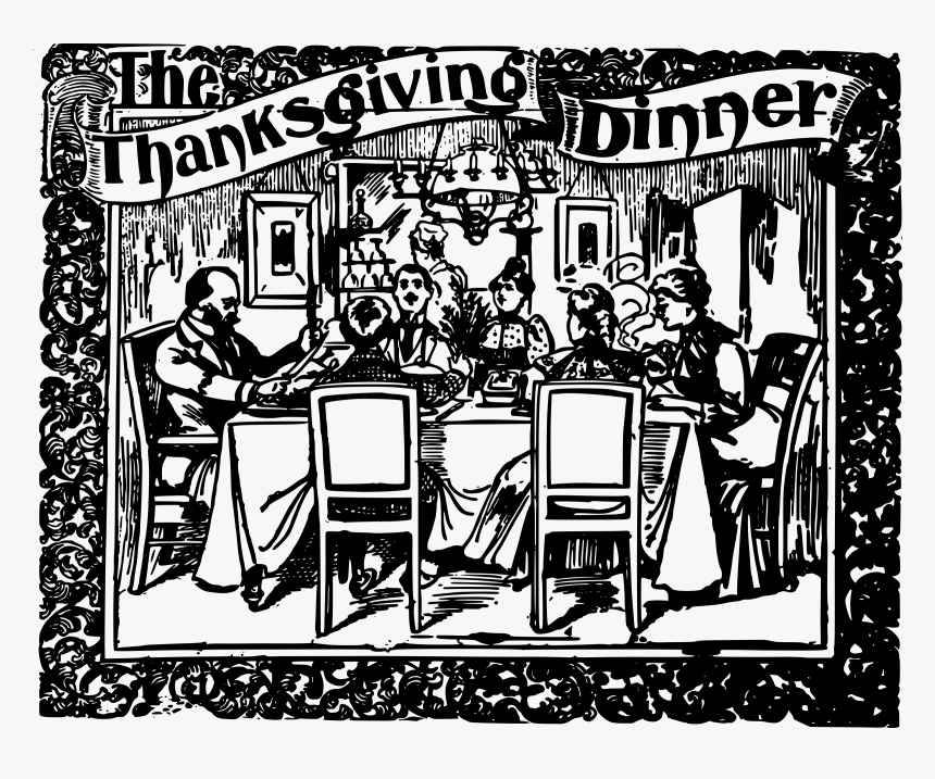 This Free Icons Png Design Of Thanksgiving Dinner , - Illustration, Transparent Png