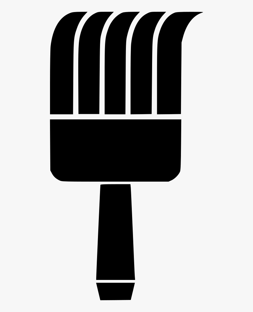 Flat Brush - Flat Brush Clip Art, HD Png Download