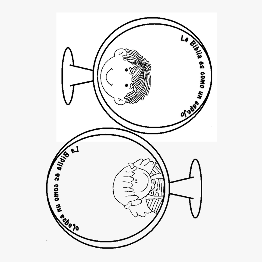 Texto Para Colorear De La Biblia, HD Png Download