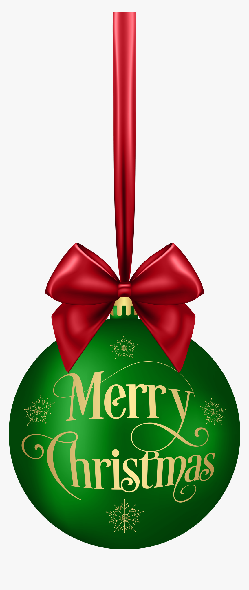 Free Png Merry Christmas Ball Greendeco Png - Merry Christmas Balls Clipart, Transparent Png
