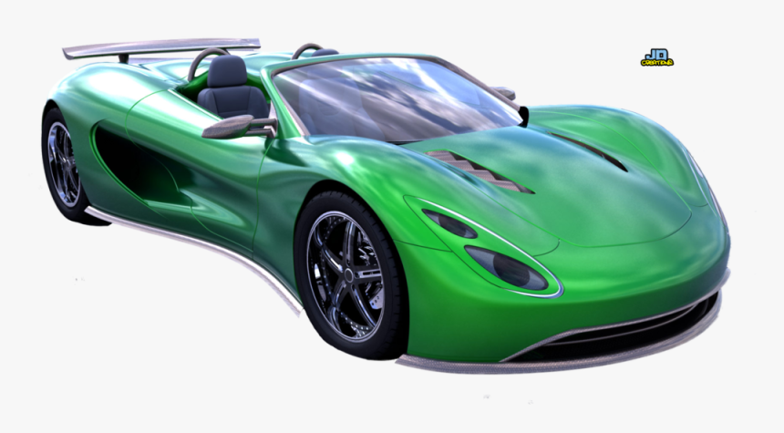 Green Scorpion Car, HD Png Download