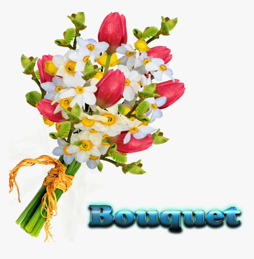Flowers Free Image Image Transparent Library Bouquet - Bouquet Flower Png, Png Download