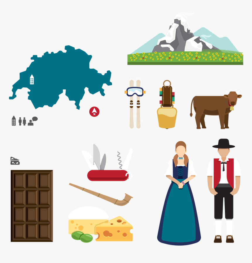 Switzerland Vector Graphics Royalty-free Stock Photography - Switzerland Icon, HD Png Download