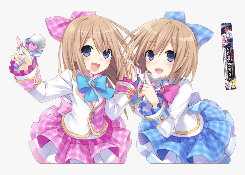 Png- Ram Y Rom - Neptunia Ram, Transparent Png
