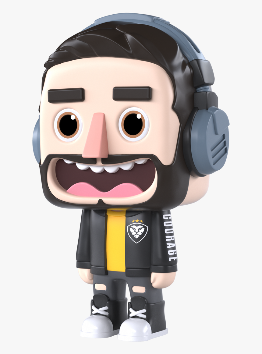 New Courage Ar Vinyl Collectible 
 Class - Figurine, HD Png Download