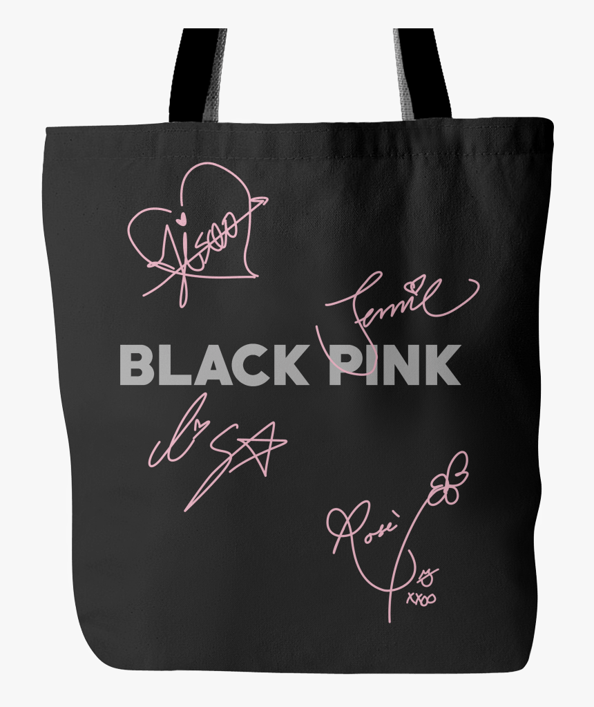 Transparent Blackpink Rose Png - Blackpink Merch Bag, Png Download