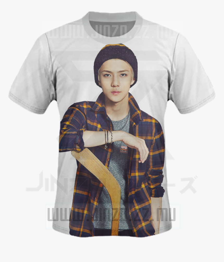 Korea Idol Exo 5 Sehun Kaos Korean Idol - Accra Hearts Of Oak Sc, HD Png Download