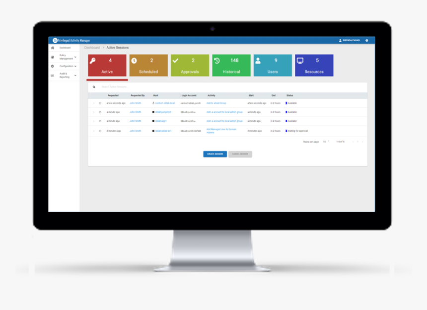 Stealthbits Privileged Activity Manager - Computer Monitor, HD Png Download