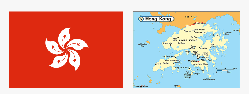 Hong Kong Flag Journal , Png Download - Hong Kong, Transparent Png