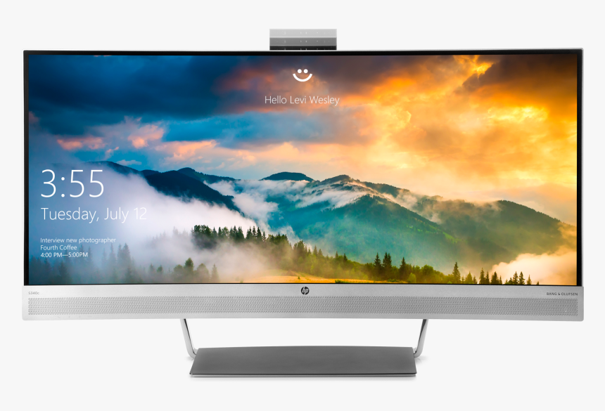 Review Hp Envy 24 Hp Envy 34 Curved Display , Png Download, Transparent Png