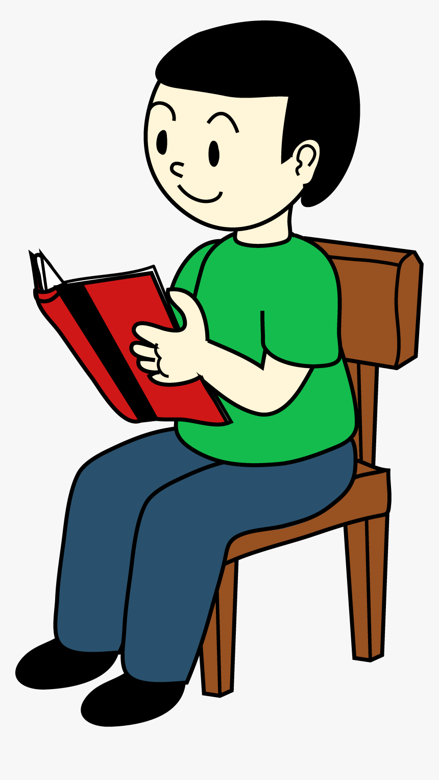Sat Clipart - Sat On A Chair, HD Png Download , Transparent Png Image