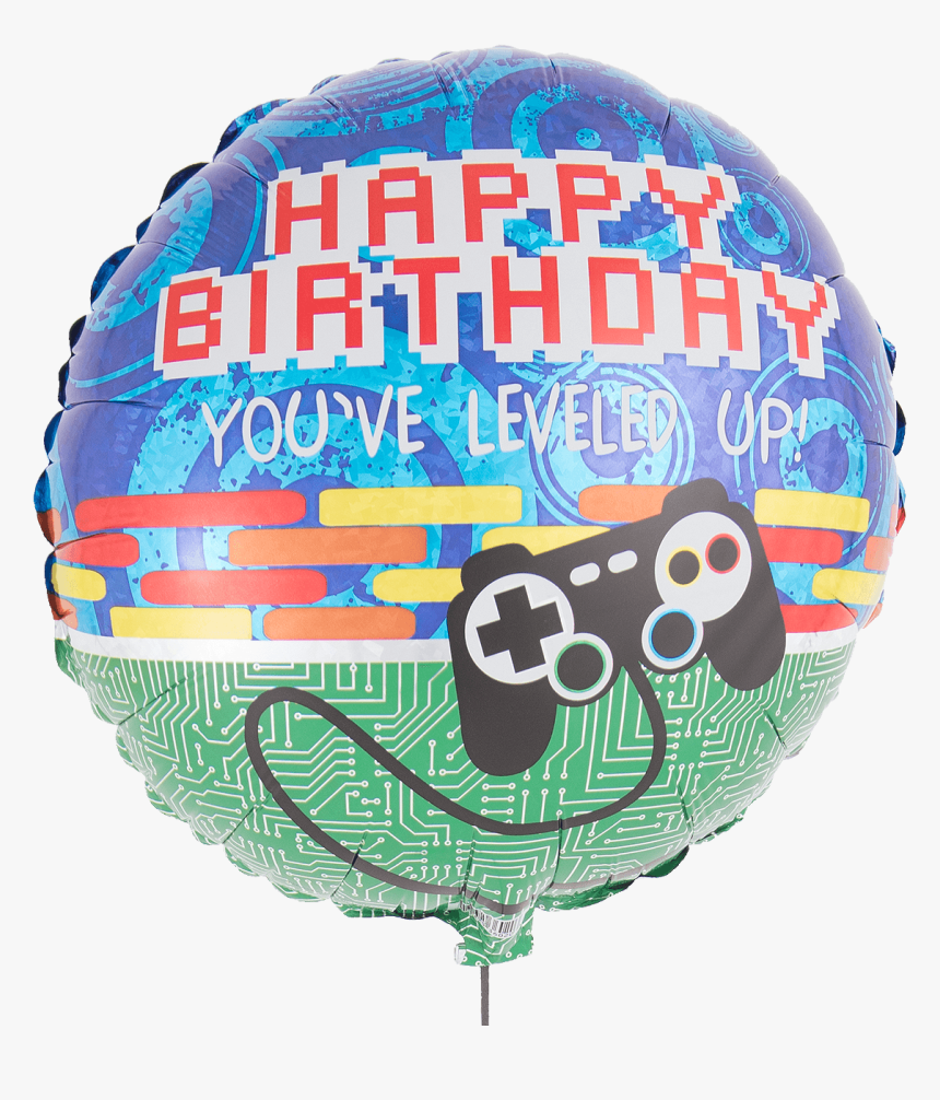 Balony 18``super Wings Balloon Birthday Party Foil - Happy Birthday Video Game, HD Png Download