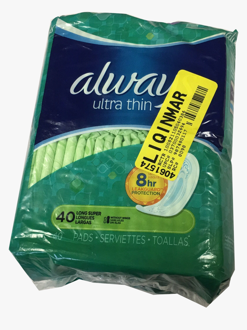 Always Ultra Thin, Size 2, Super Pads - Always, HD Png Download