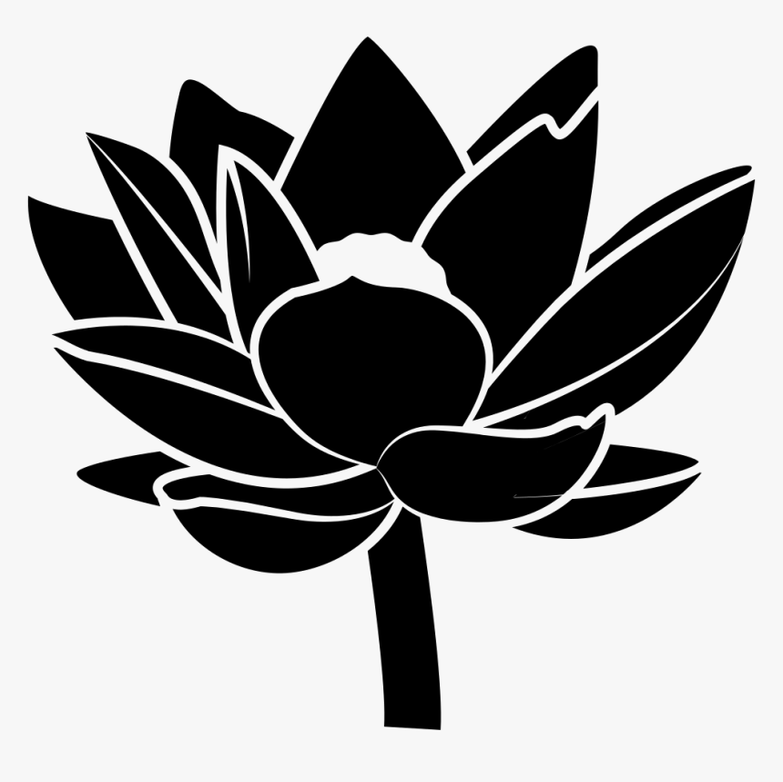 Flower Ornament - Crimson Lotus Flower, HD Png Download