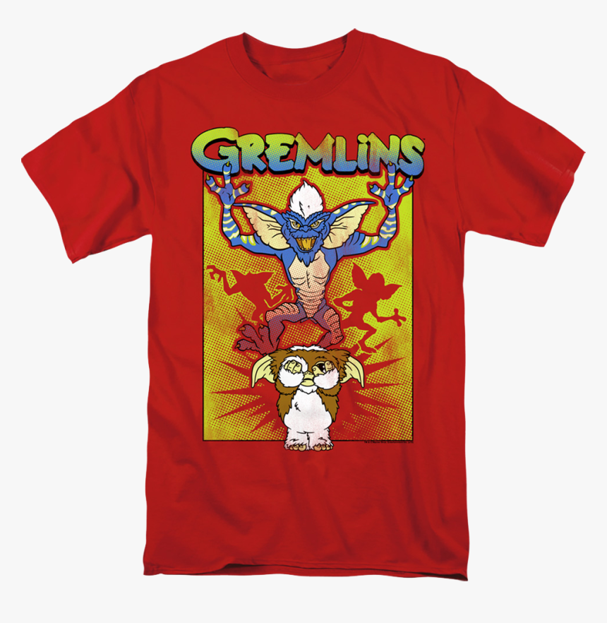 Gizmo S Nightmare Gremlins T-shirt - T-shirt, HD Png Download