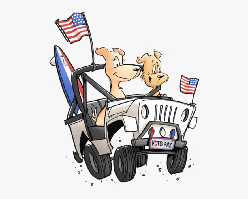 Jeep - Cartoon, HD Png Download