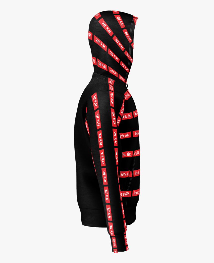 It S Lit Hoodie - Tartan, HD Png Download