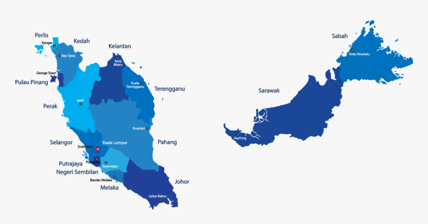 Thumb Image - Malaysia Map Transparent Background, HD Png Download