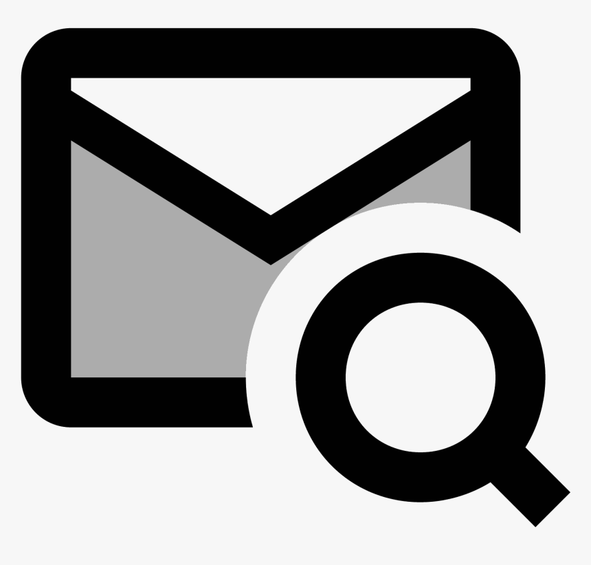 Search In Mail Icon, HD Png Download