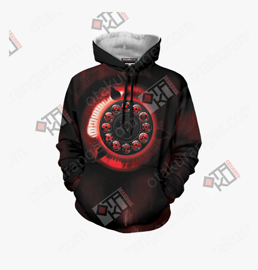 Sharingan Unisex 3d Hoodie - Hoodie, HD Png Download