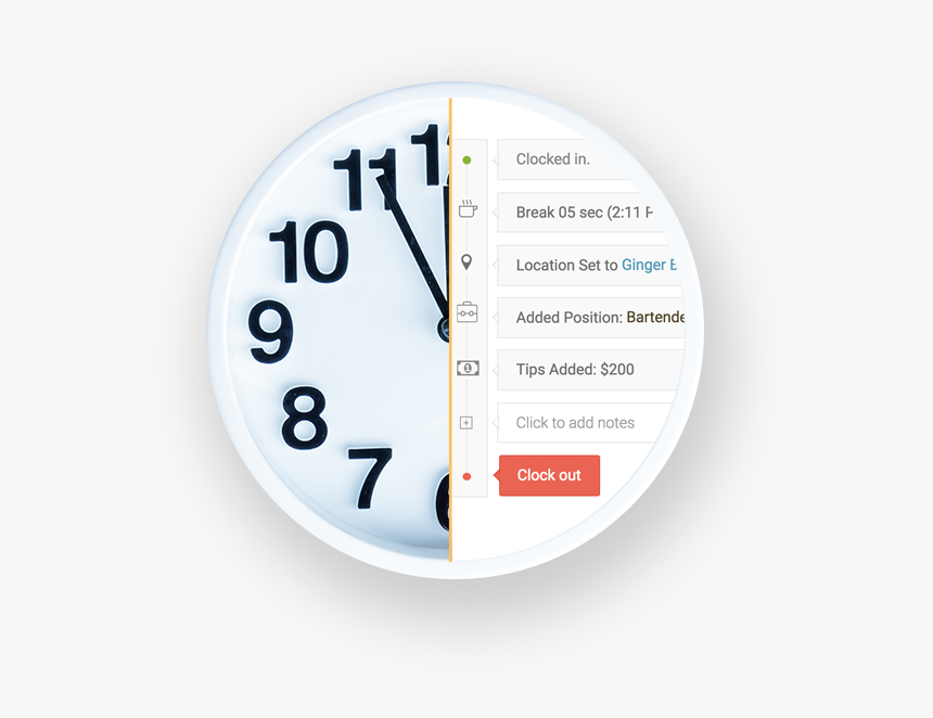 Online Time Clock Software - Learning Clocks, HD Png Download