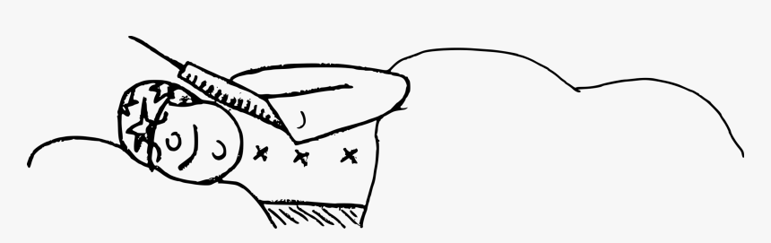 Heart,love,monochrome Photography - Śpiący Człowiek Rysunek, HD Png Download