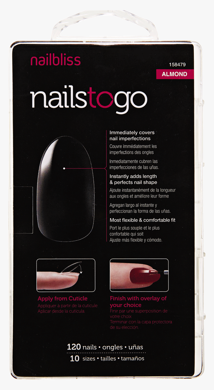 Nails To Go - Nail Bliss Nails To Go, HD Png Download