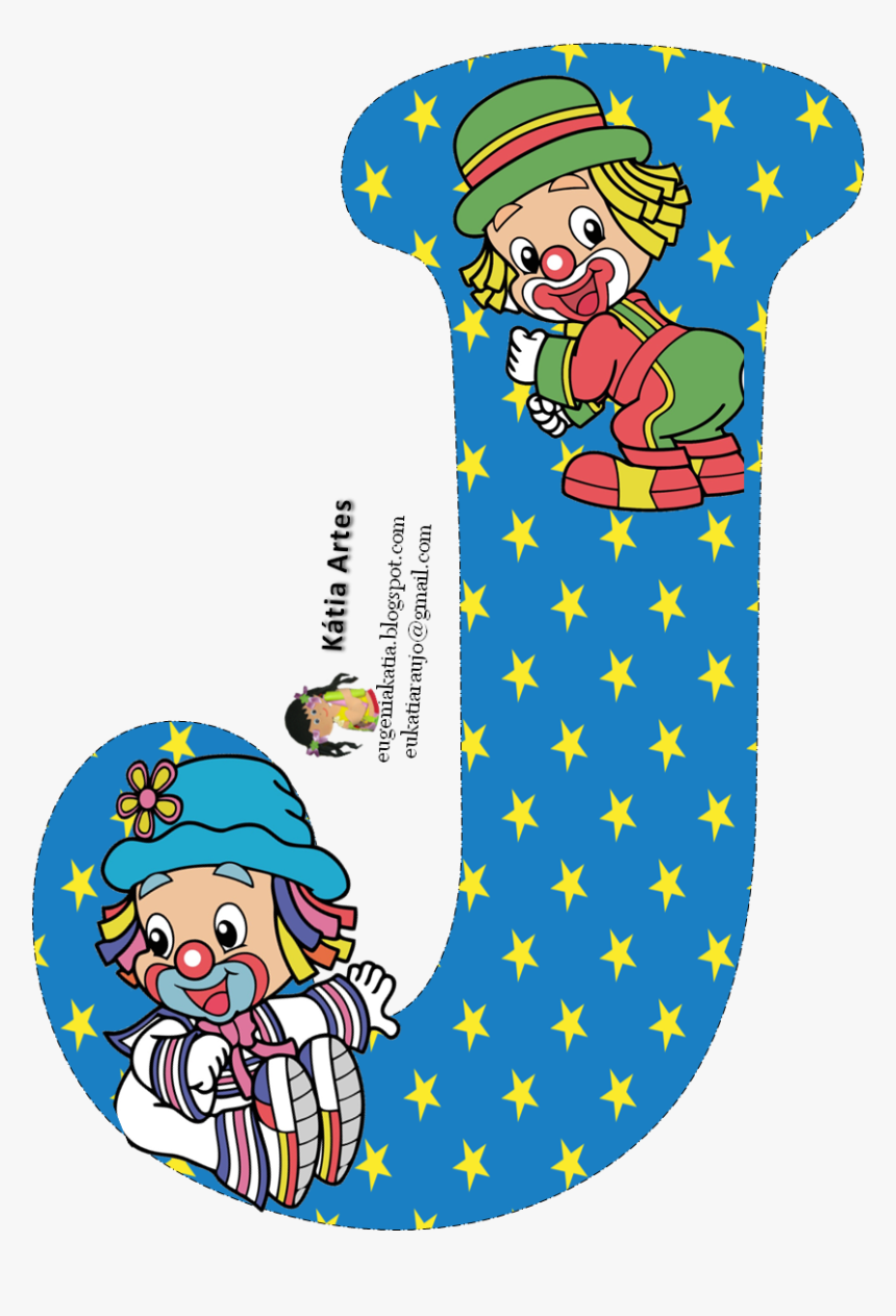 Alfabeto De Los Payasos - Letras Patati Patata Png, Transparent Png