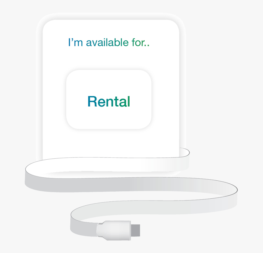 Available Rental Mobile Phone Charging Charge Spot - Electronics, HD Png Download