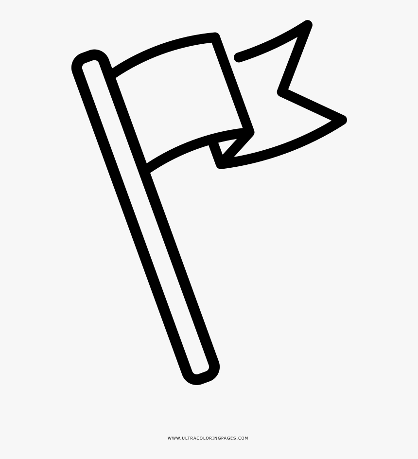 Flag Coloring Page - Bandera De Hondura Para Coloriar, HD Png Download