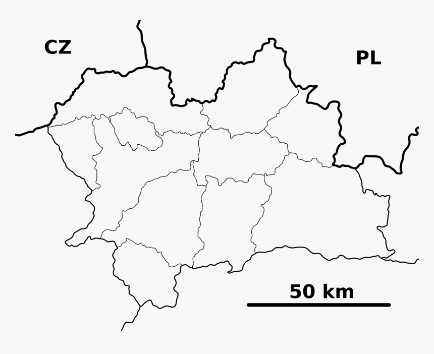 5 Image, Outline Map - Map, HD Png Download