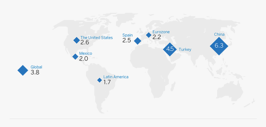 World Map Minimalist Hd, HD Png Download