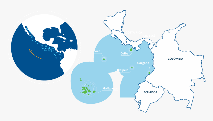 Mapa Colombia Png, Transparent Png