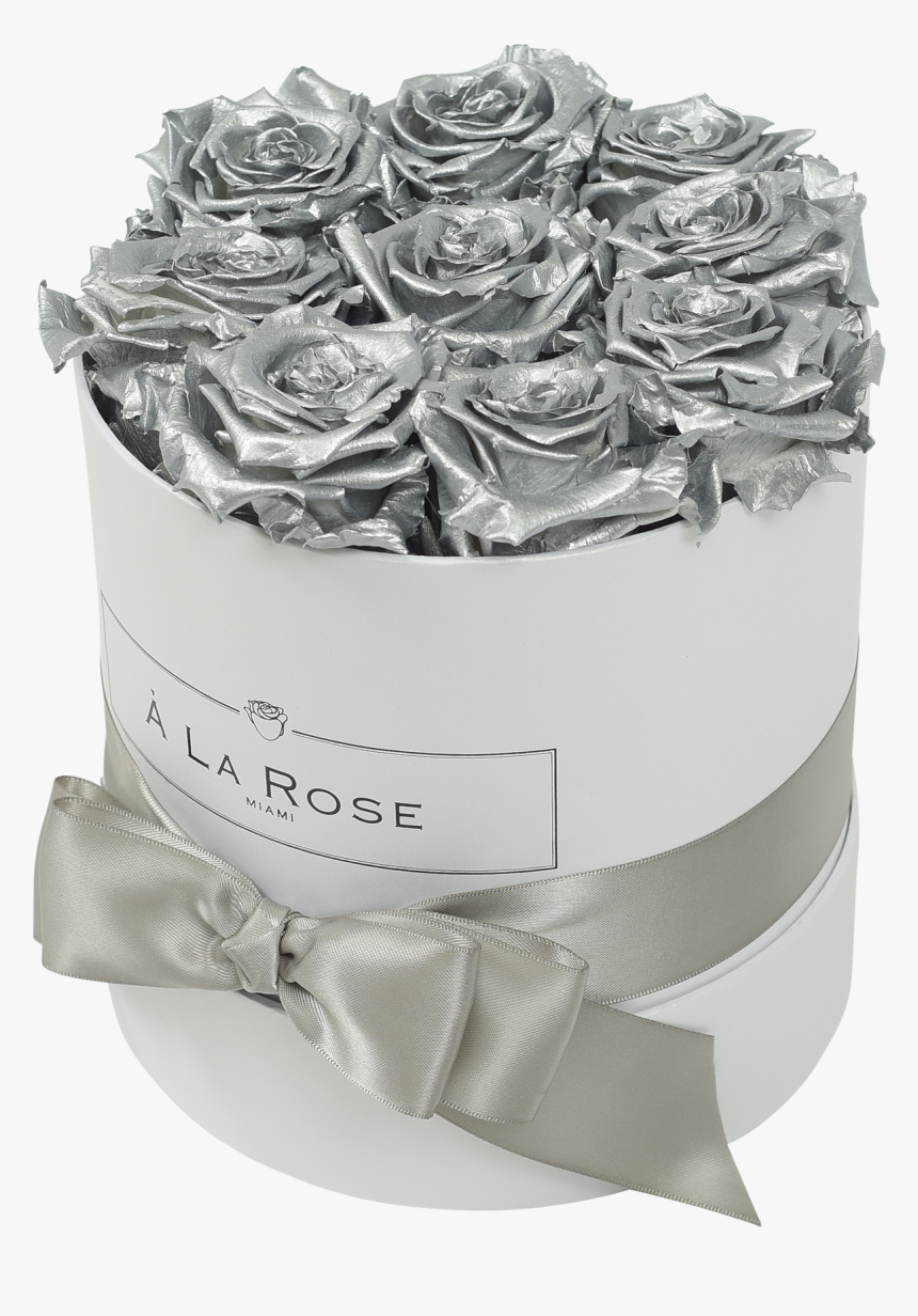 Orb Original Silver Roses 
 Class Lazyload Lazyload - Cake Decorating, HD Png Download
