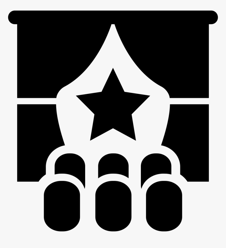 Cinema Theater Auditorium - Movie Icons Png, Transparent Png