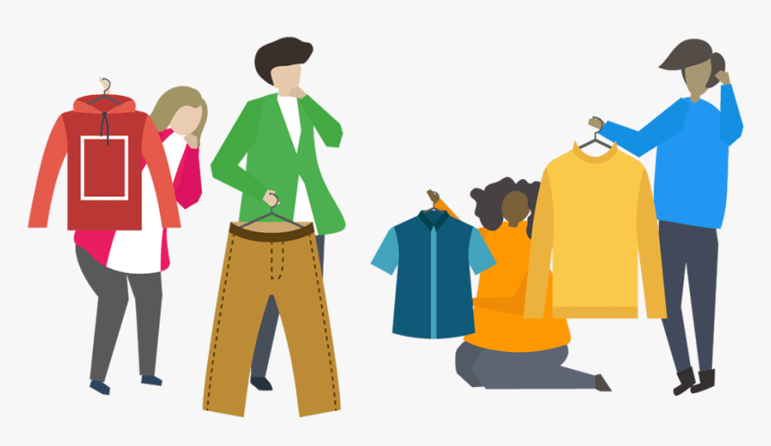 Clothes Ordering Website Builder - People With Question Marks, HD Png Download