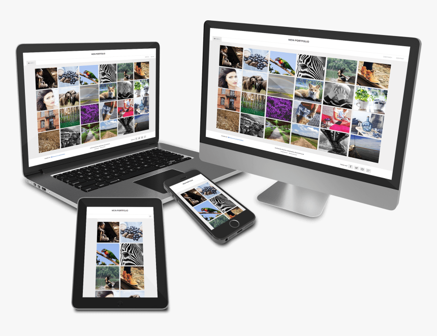 Deine Foto-homepage Für Unterwegs - Tablet Computer, HD Png Download