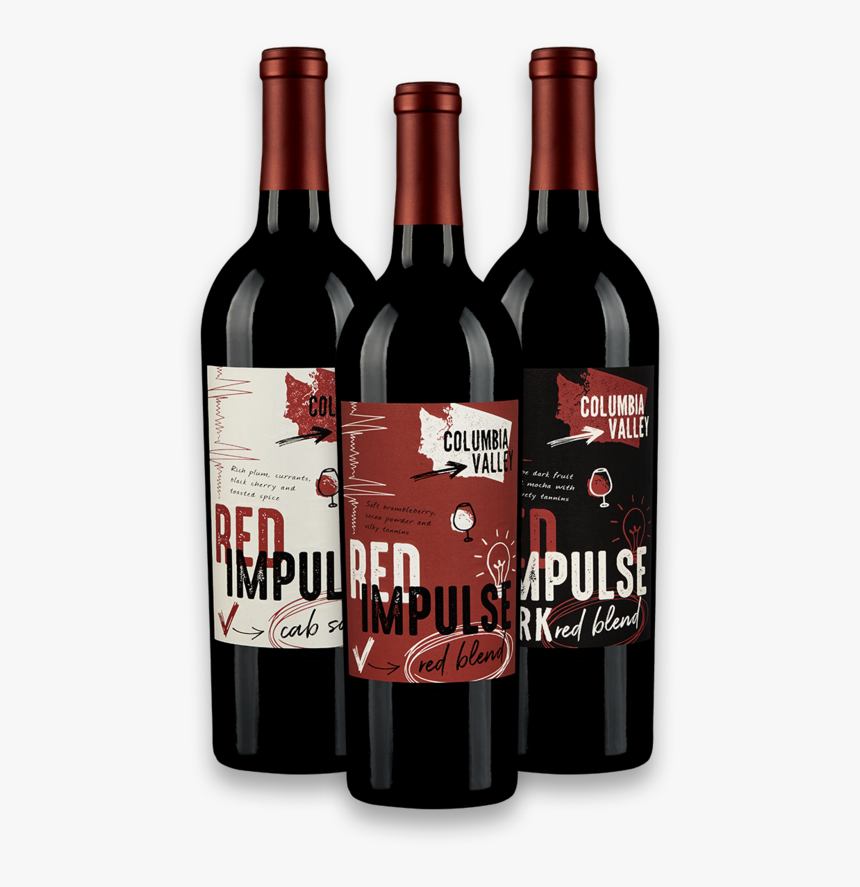 Red Impluse-lineup - Wine Bottle, HD Png Download