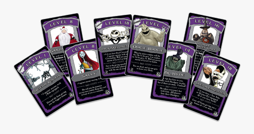 Nightmare Before Christmas Monopoly Cards, HD Png Download