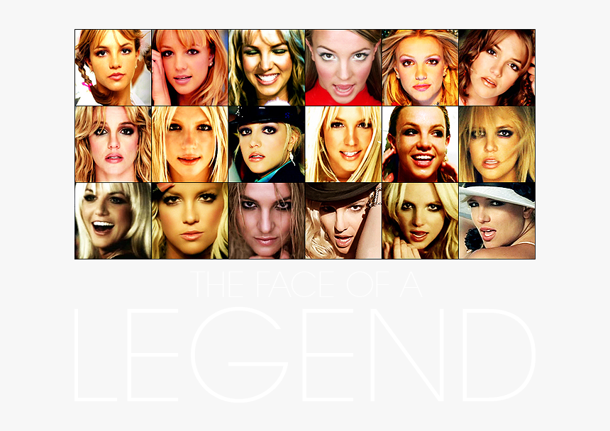 Transparent Britney Spears Png - Collage, Png Download