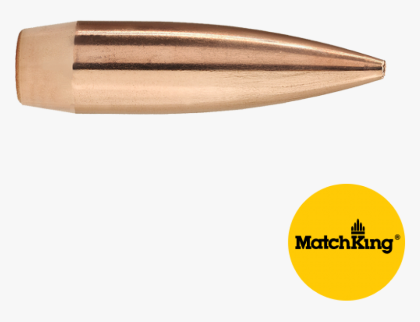 Sierra 30cal 155gr Hollow Point Boat Tail Palma Matchking - 30 Cal Sierra Bullet, HD Png Download