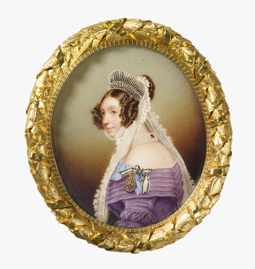 Queen Frederica Of Hannover - Royal Collection Portrait Miniature, HD Png Download