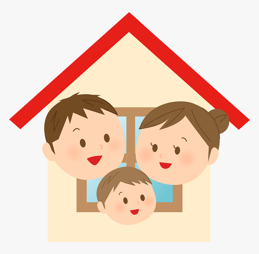 家 人 イラスト, HD Png Download