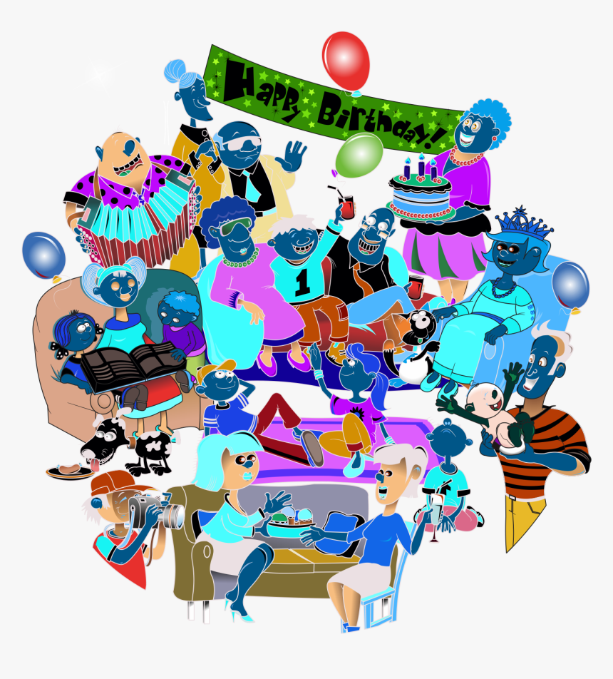 Clipart Family Extended Family, HD Png Download