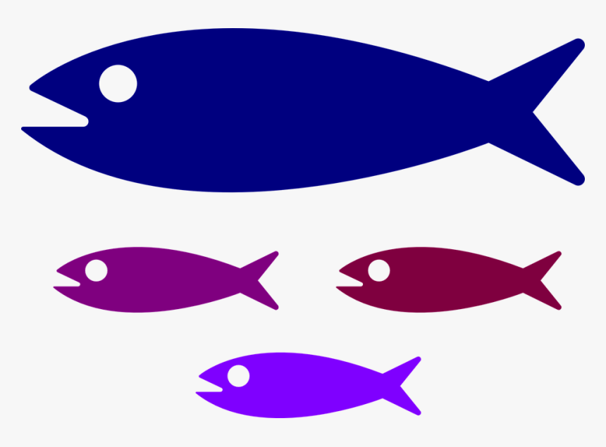 Transparent Kids Swimming Png - Small Fish Clip Arts, Png Download