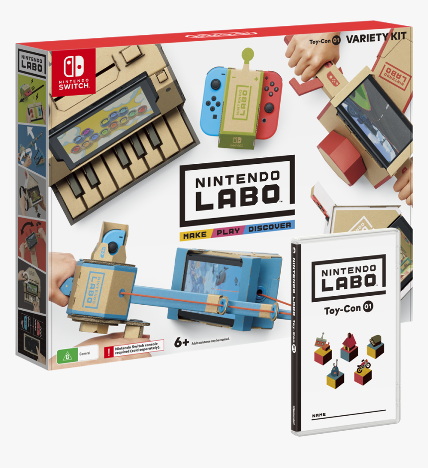 Nintendo Labo Variety Kit, HD Png Download
