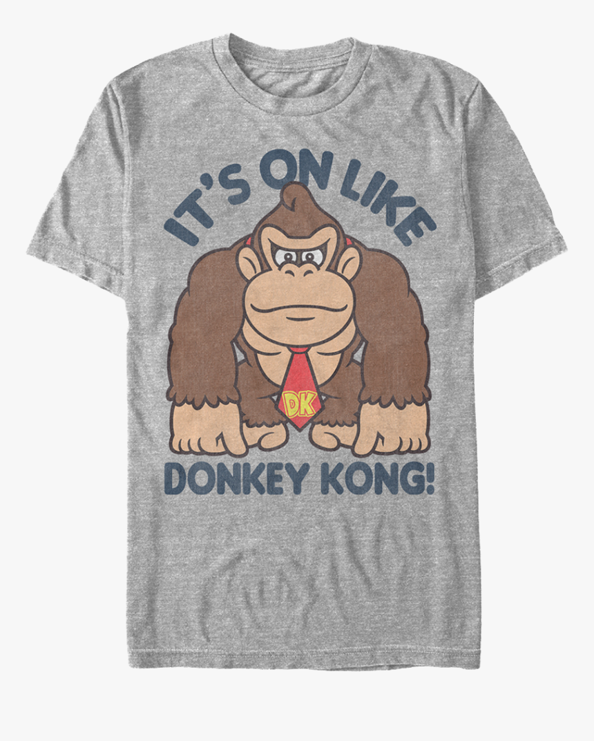 It S On Like Donkey Kong T-shirt - Nintendo 64 Shirt, HD Png Download