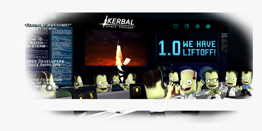 Header - 1.0 We Have Lift Off Ksp, HD Png Download