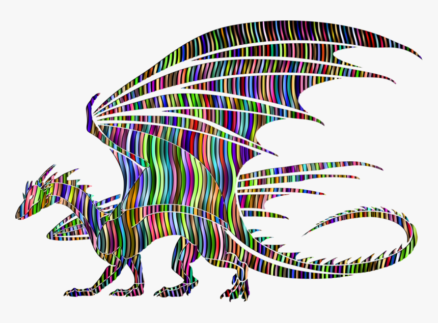 Dragon Png - Dragon Black And White, Transparent Png